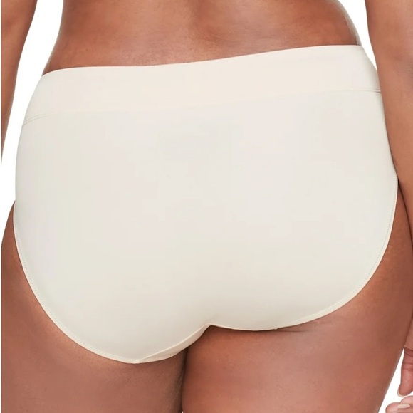 Warners® Blissful Benefits Dig-Free Comfort Waistband Microfiber Hi-Cut 3-Pack - Picture 4 of 5